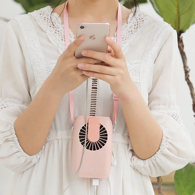 Mini Under-Shirt Fan – Rechargeable & Ultra-Quiet Cooling